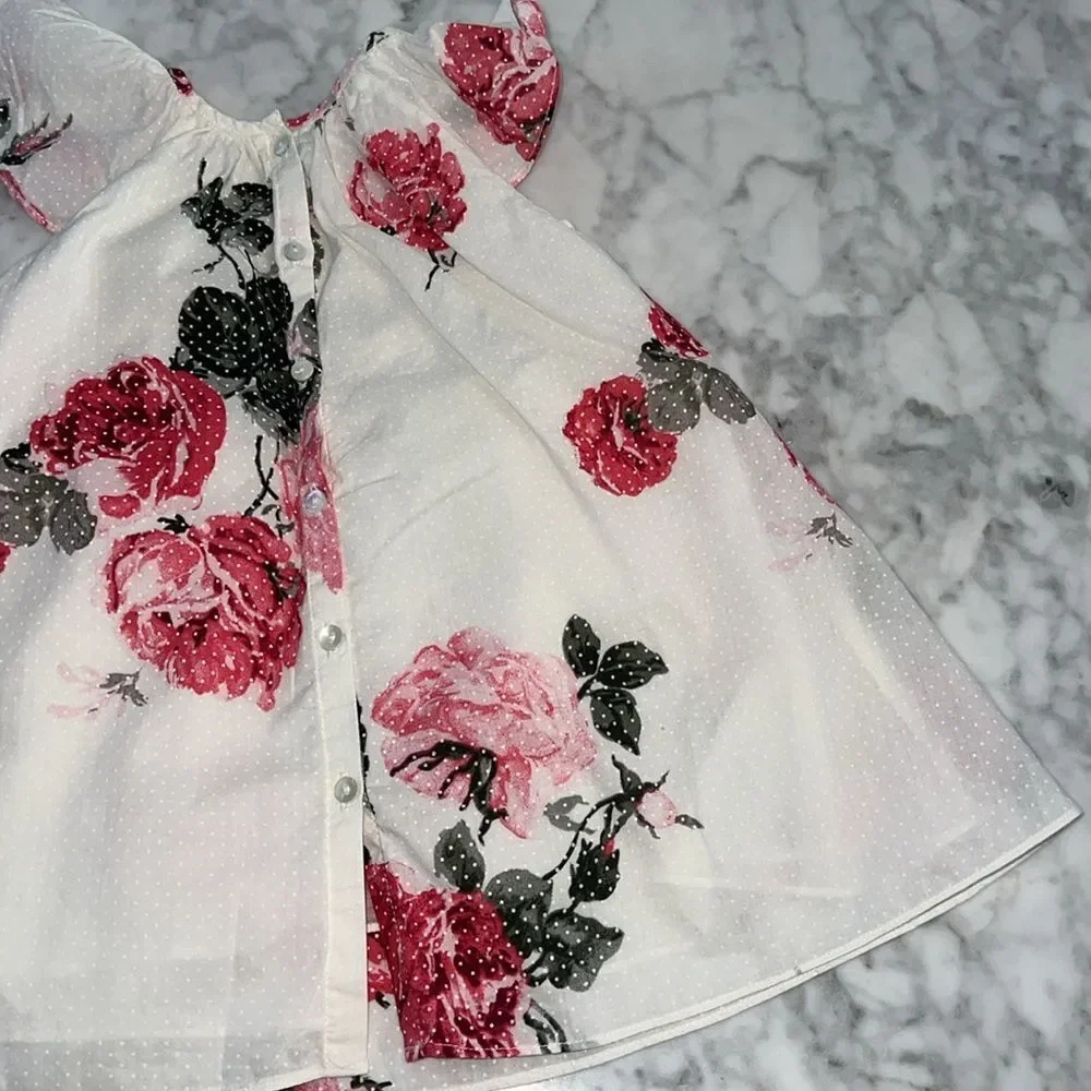 NWOT LOVESHACKFANCY DRESS 6/12M